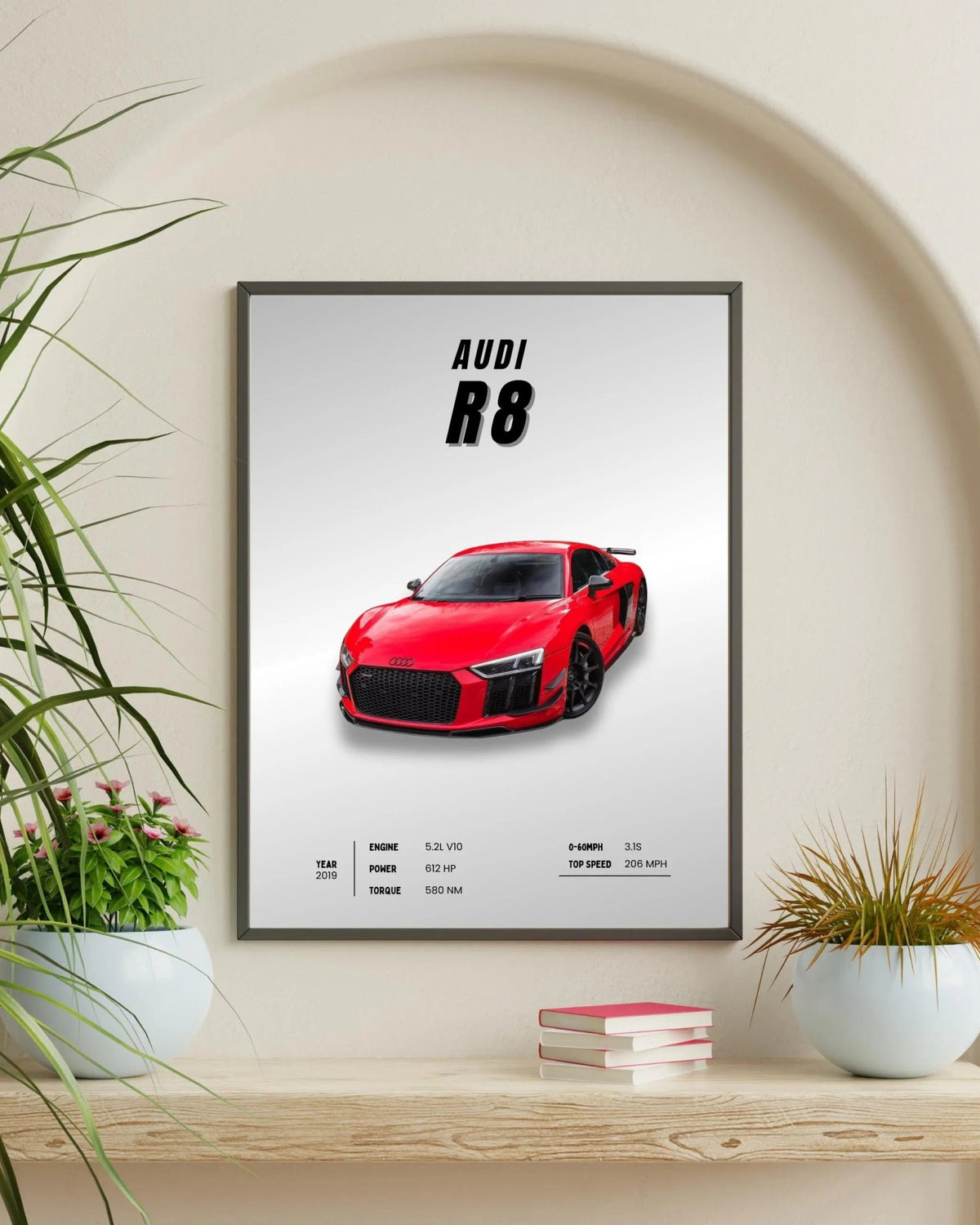 Audi R8 poster — Framory Prints