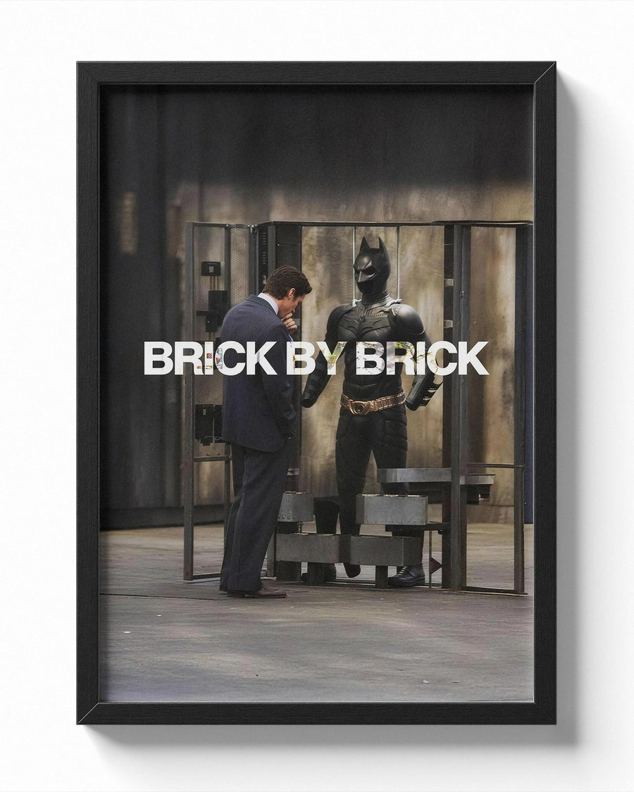 Brick by Brick poster styled room photo 1