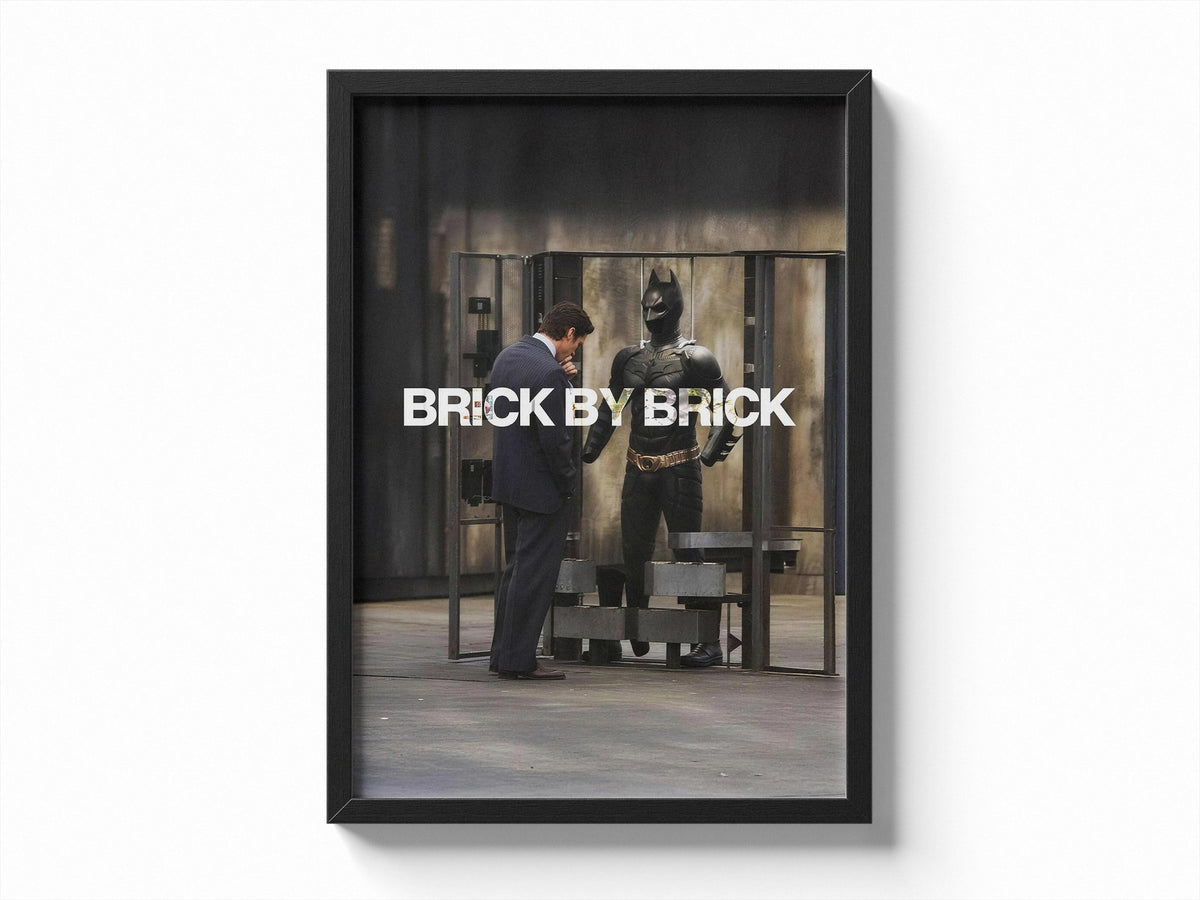 Brick by Brick poster styled room photo 1