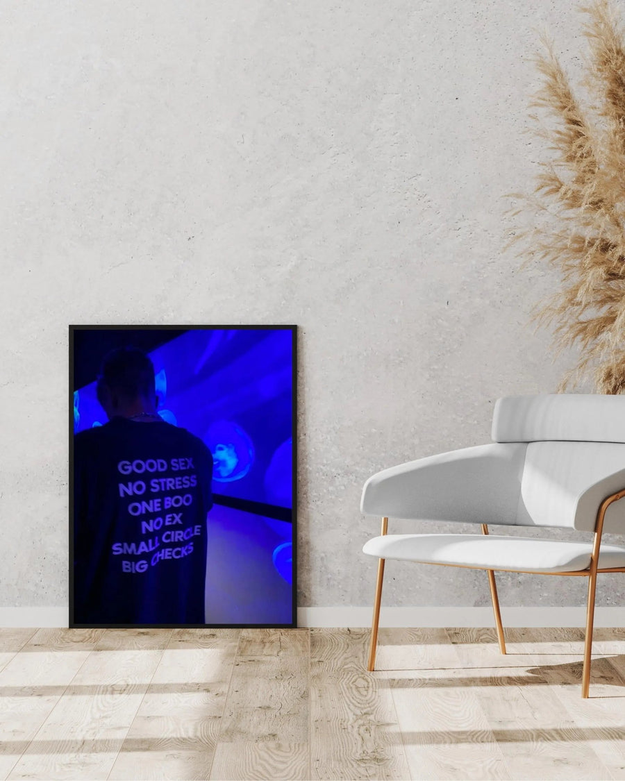 6 Rules poster styled room photo 4