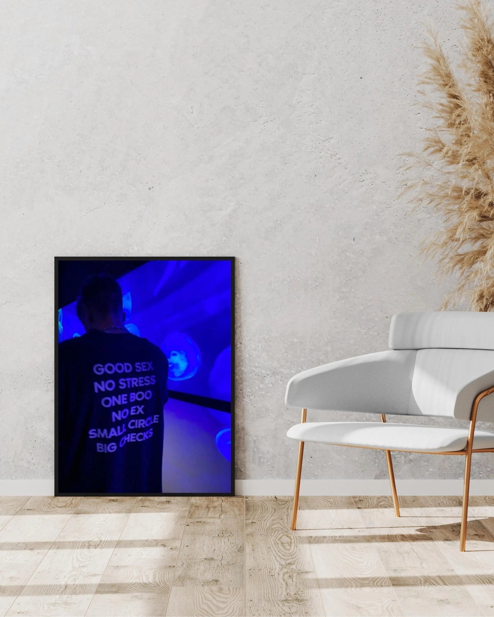 6 Rules poster styled room photo 4