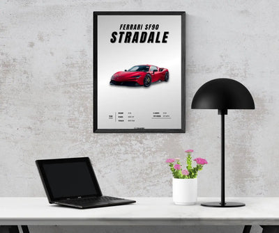 Ferrari SF90 Stradale Framory Prints