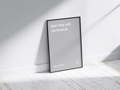 Personalized Quote Poster