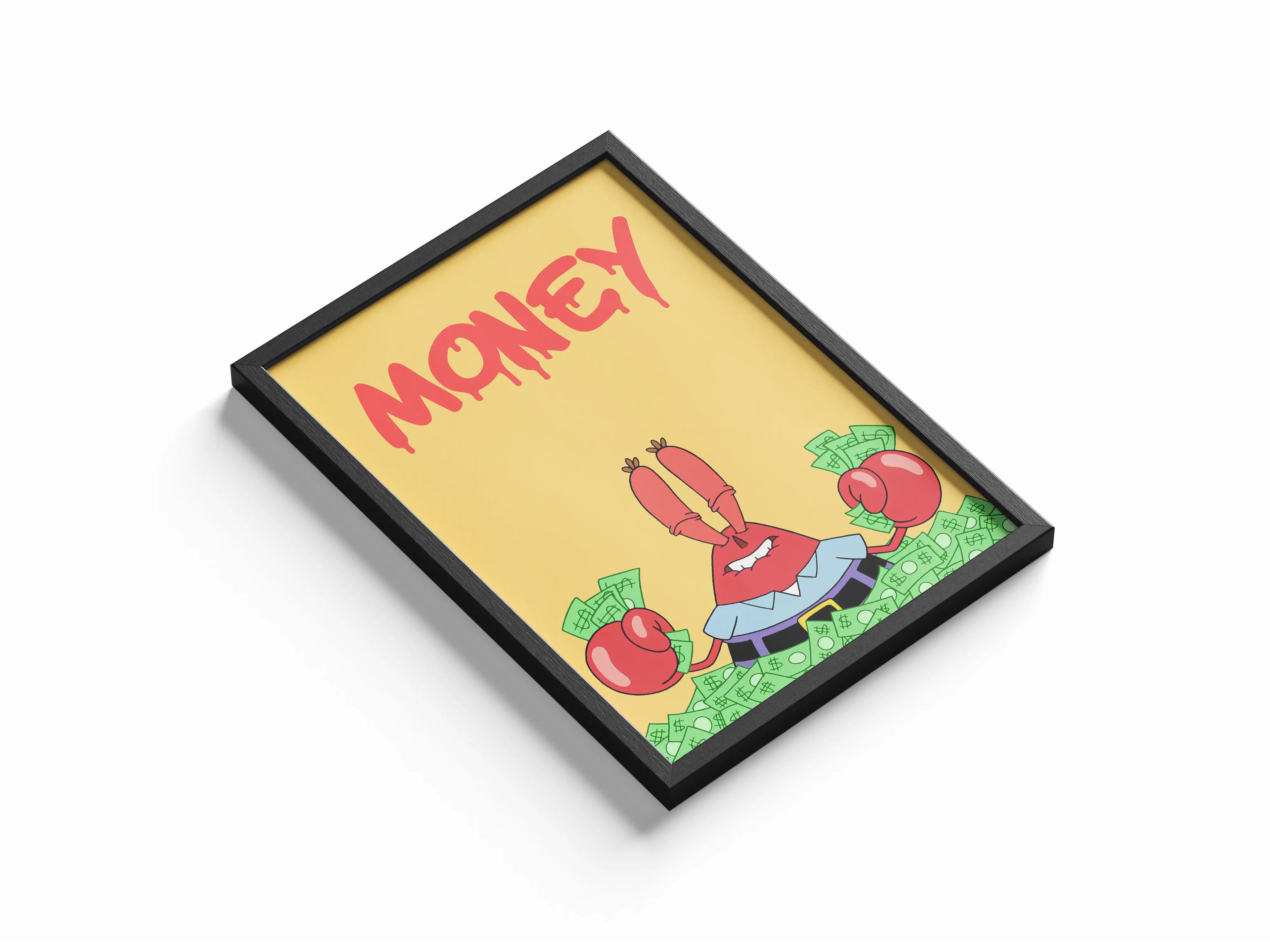 Mr. Krabs Money Framory Prints