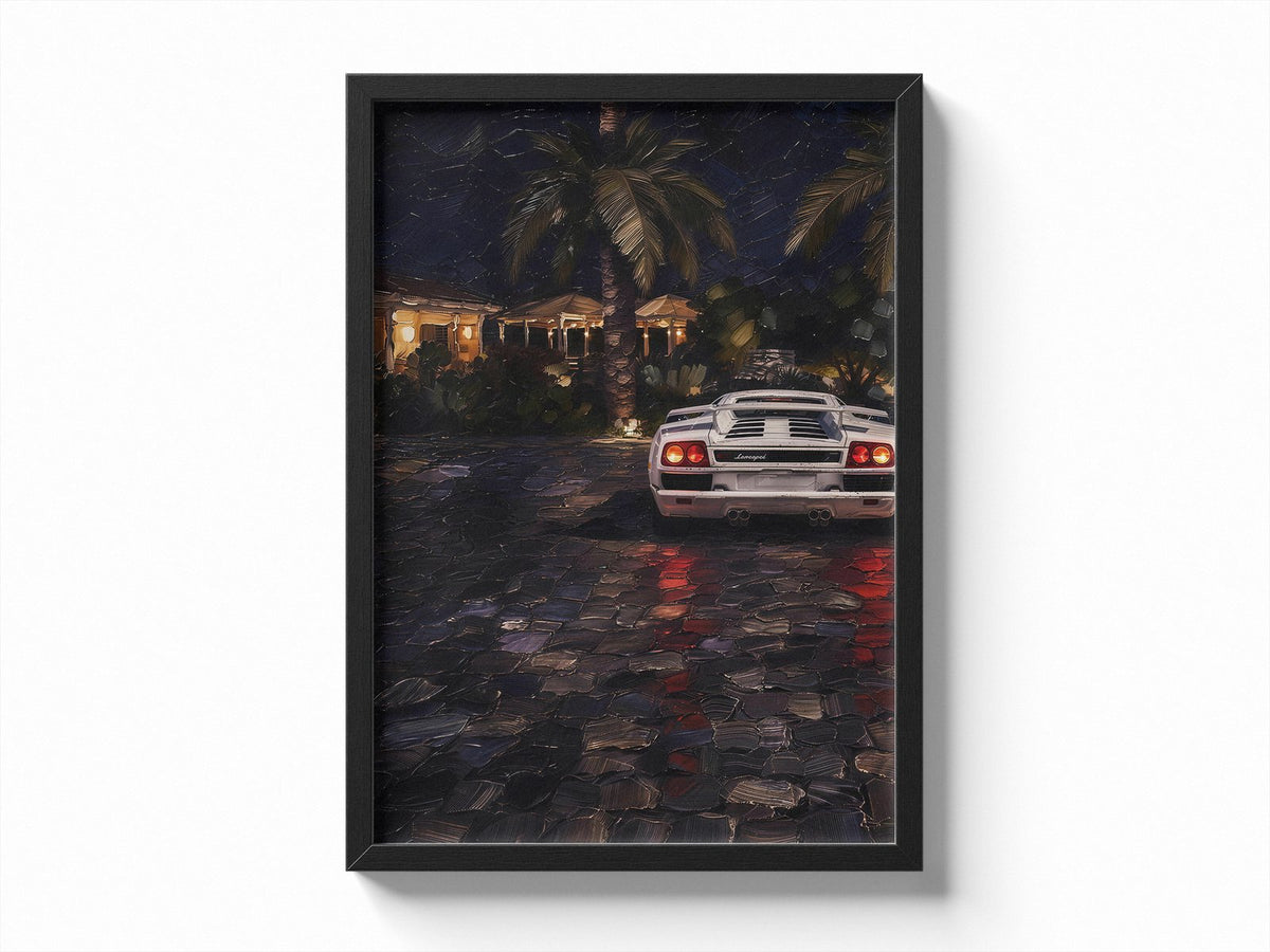 Lamborghini Diablo — Night Palms