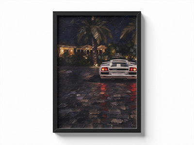 Lamborghini Diablo — Night Palms
