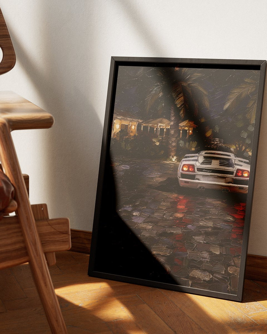 Lamborghini Diablo — Night Palms