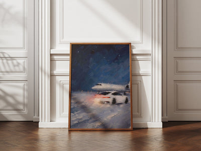 Porsche 911 — Snow & Private Jet