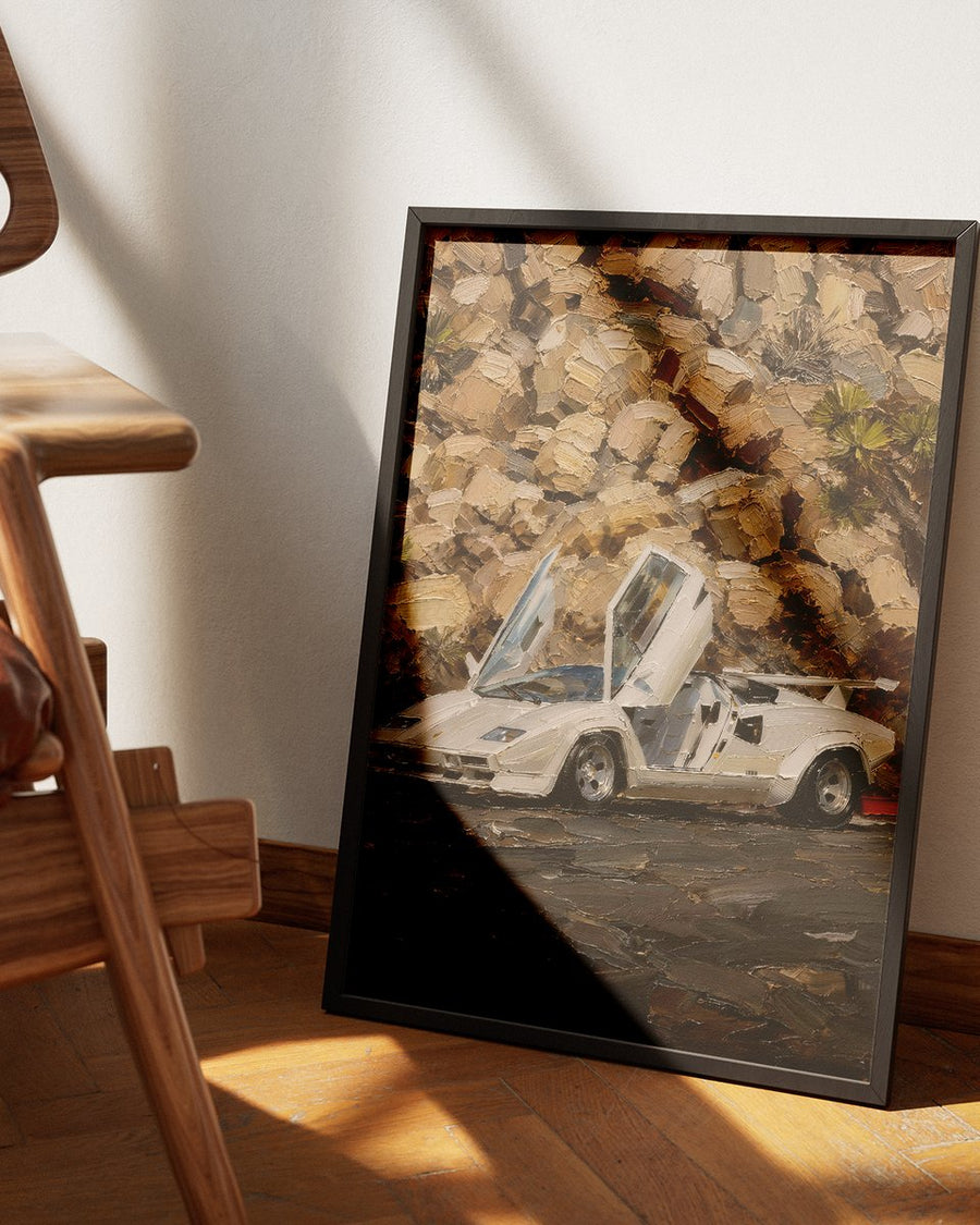 Lamborghini Countach — White Rocks