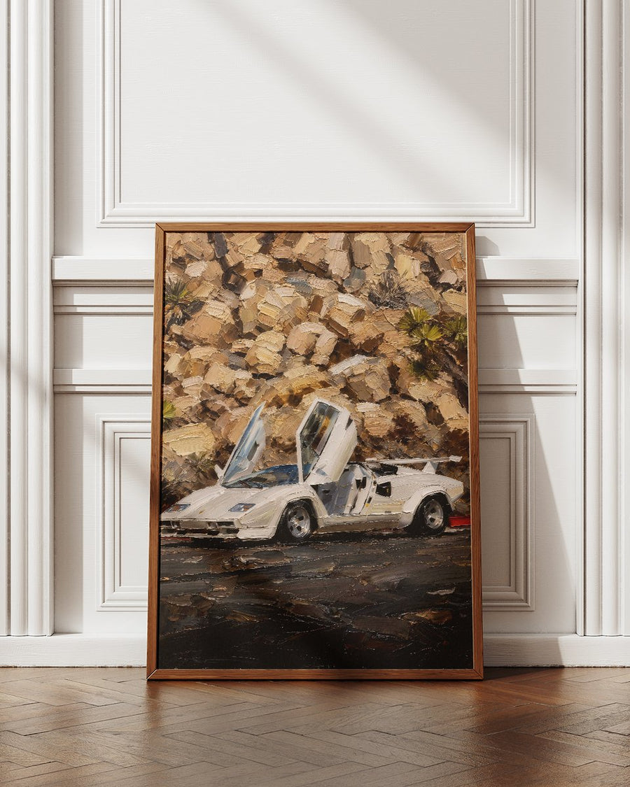 Lamborghini Countach — White Rocks