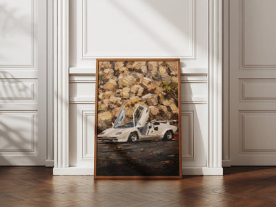 Lamborghini Countach — White Rocks