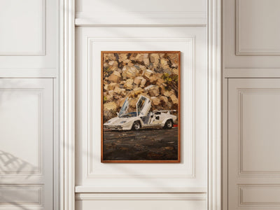Lamborghini Countach — White Rocks