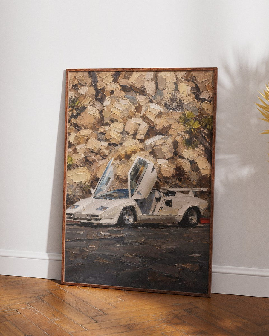 Lamborghini Countach — White Rocks