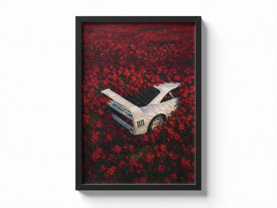 Ferrari F40 — White Roses