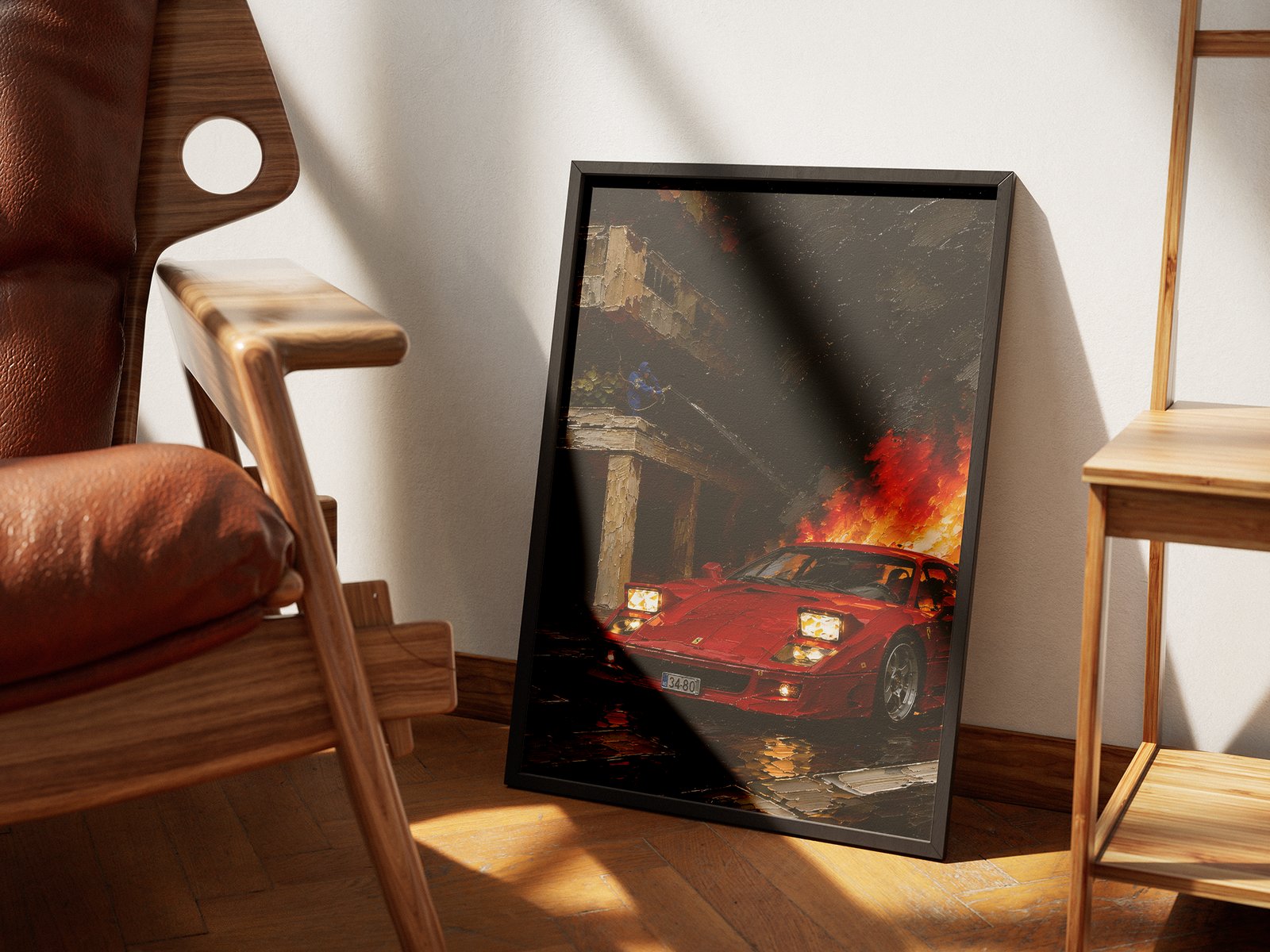 Ferrari F40 — Burning Street