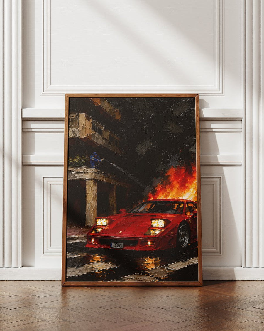 Ferrari F40 — Burning Street