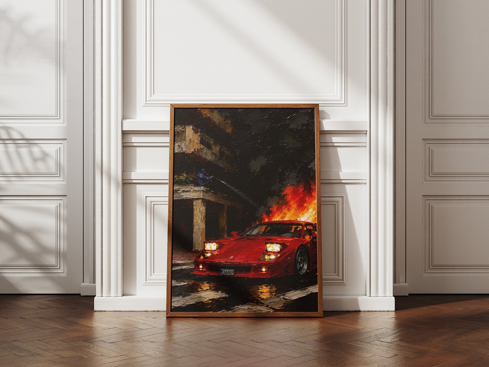 Ferrari F40 — Burning Street