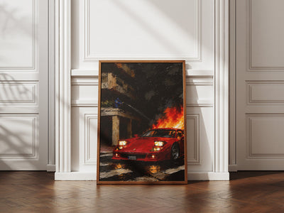 Ferrari F40 — Burning Street