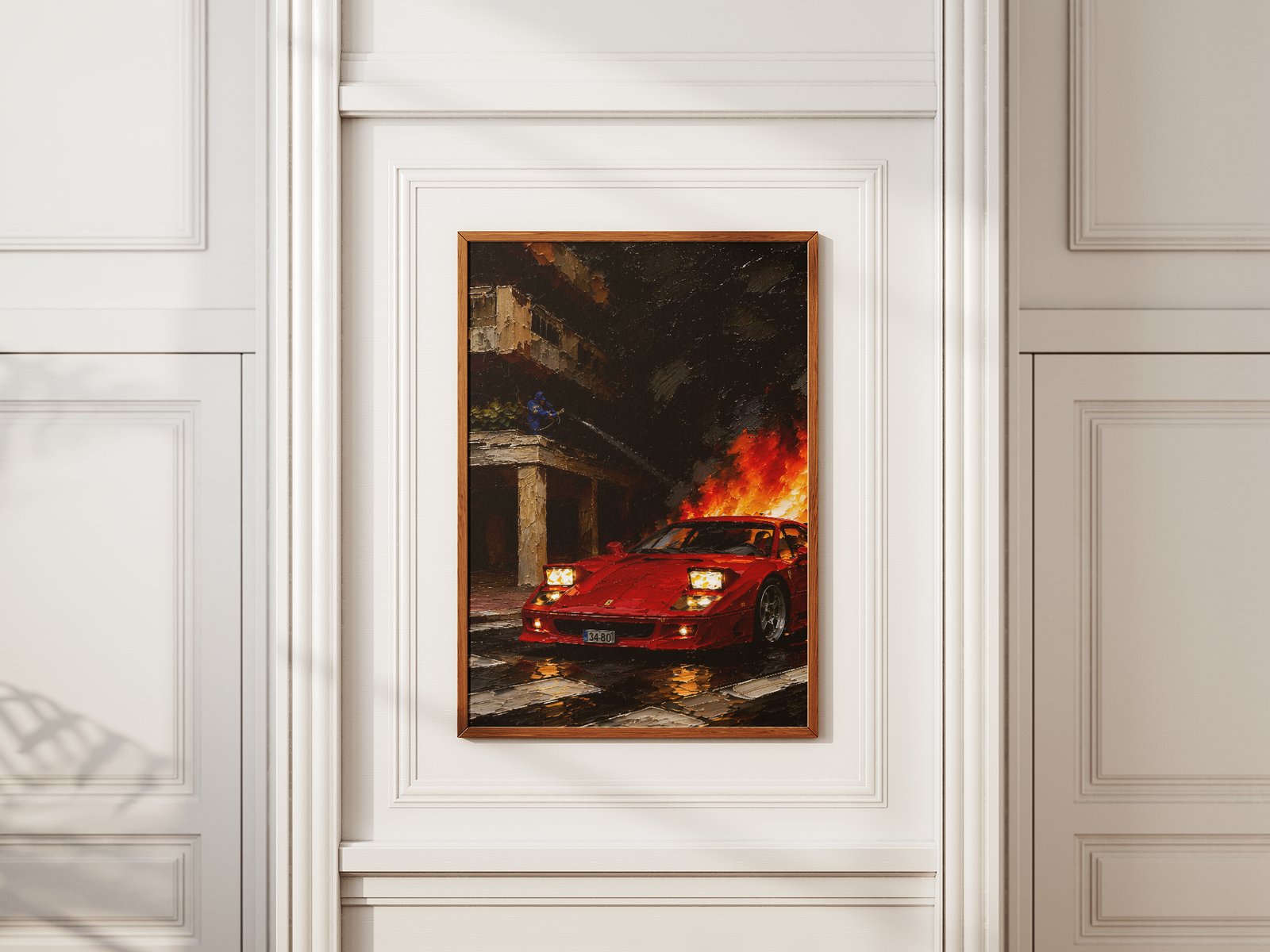 Ferrari F40 — Burning Street