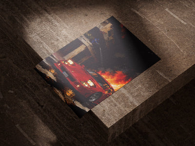 Ferrari F40 — Burning Street