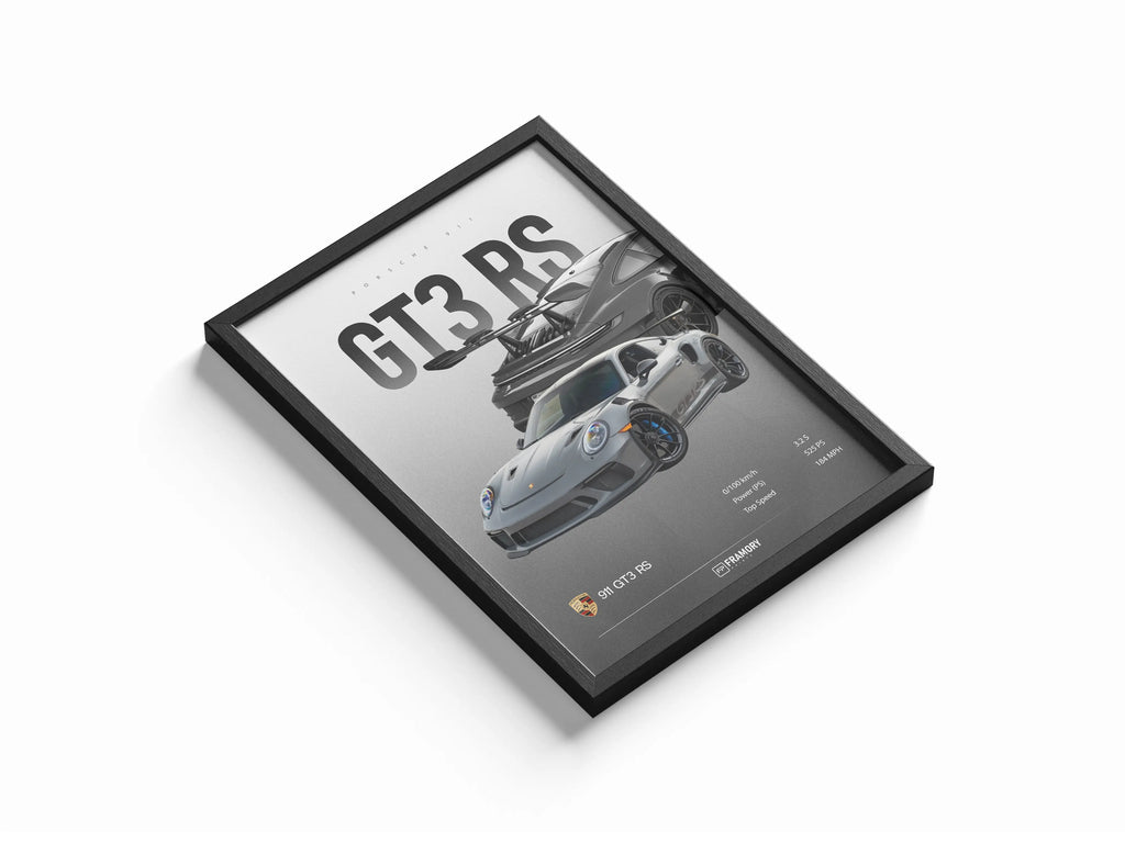 Porsche 911 GT3 RS Framory Prints