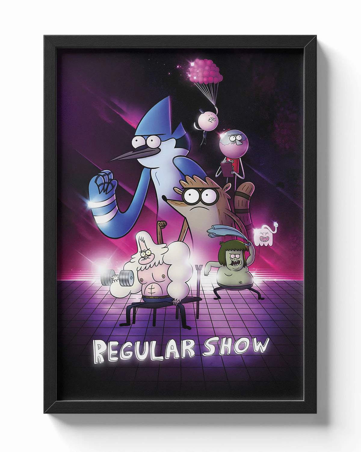 Regular Show poster — Framory Prints