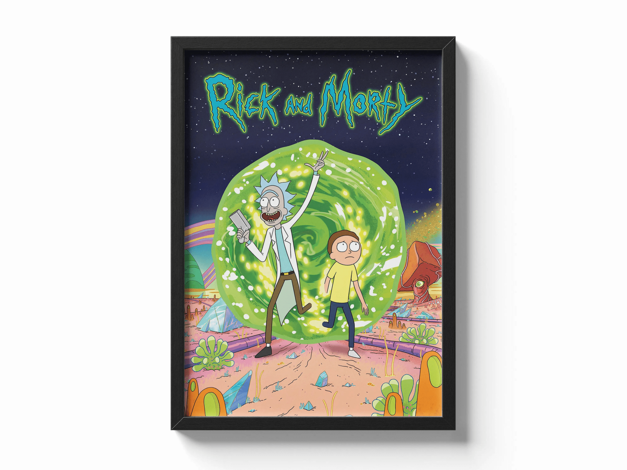 Rick and Morty poster — Framory Prints