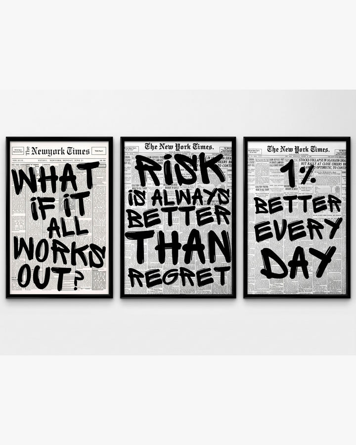 Legendary Quotes (SET OF 3)
