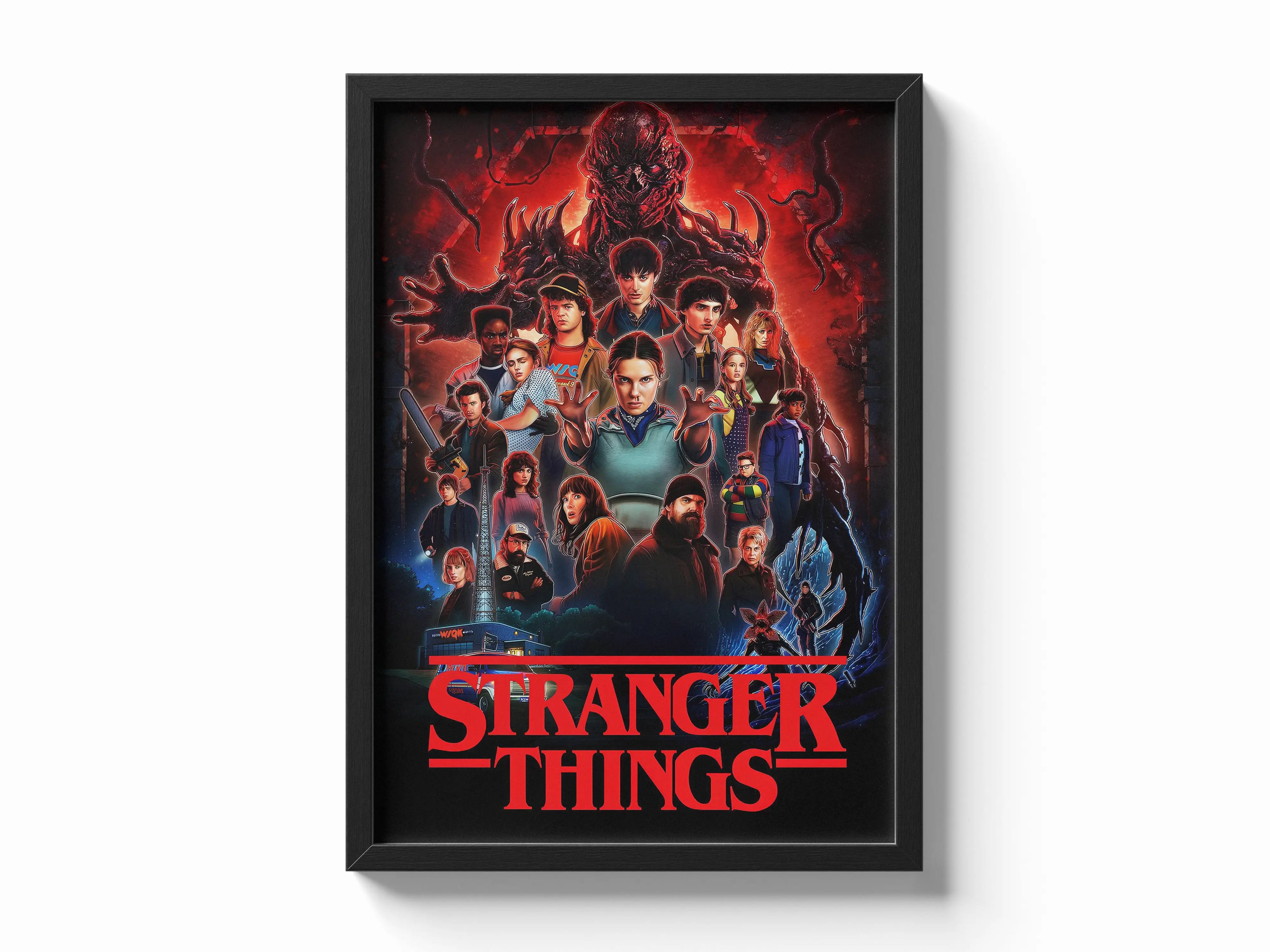 Stranger Things Framory Prints